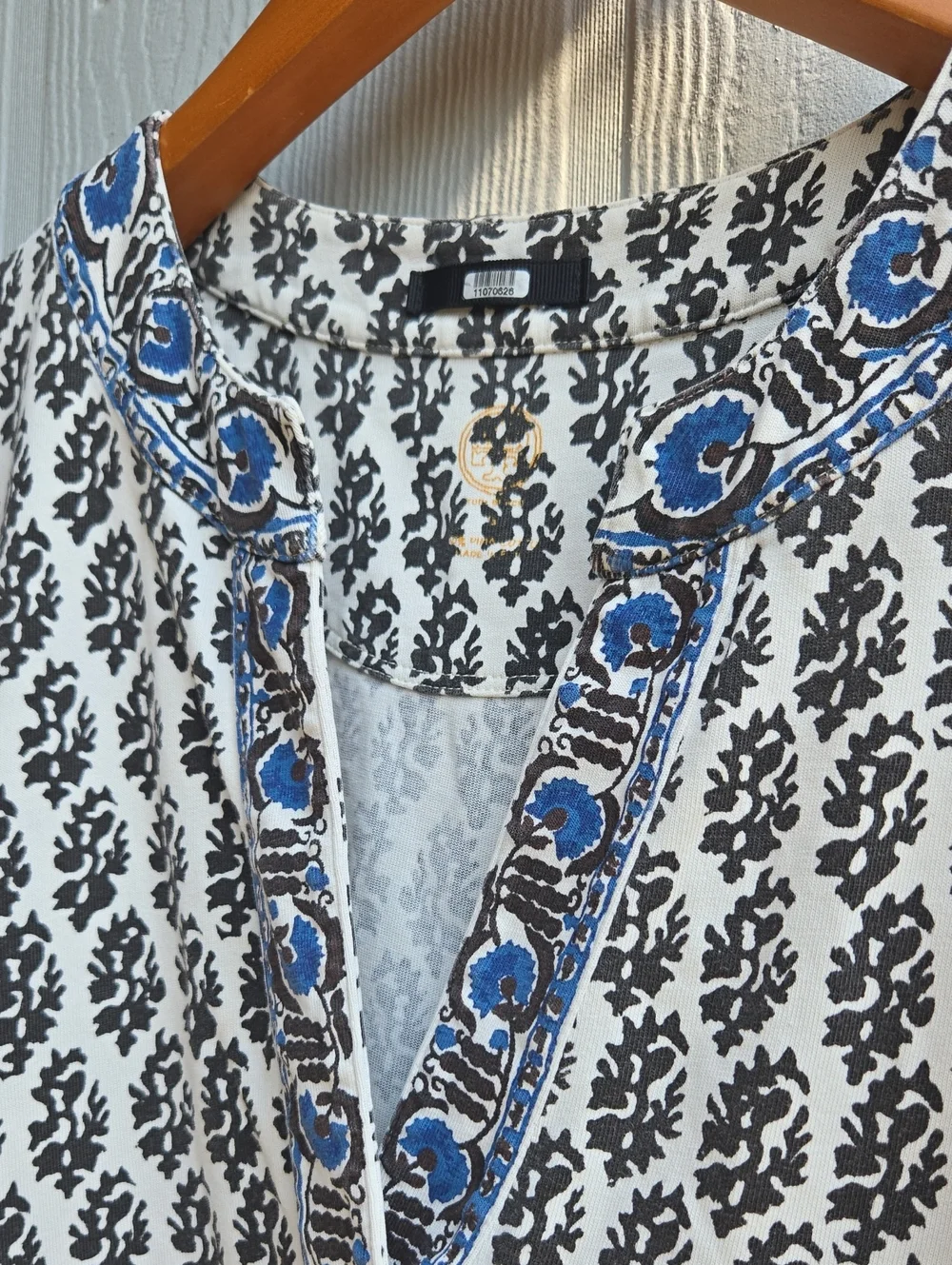 Tory Burch | Guru Border Amara Mini Dress (Size S)